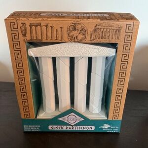 Project Genius True Genius Greek Parthenon Wooden Brainteaser Puzzle